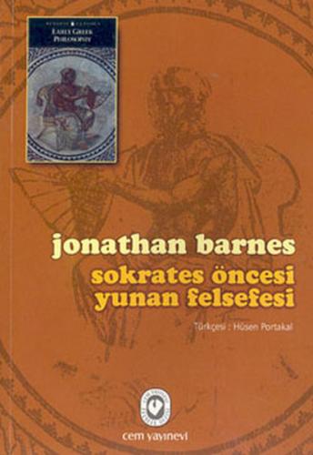 Sokrates Öncesi Yunan Felsefesi Jonathan Barnes