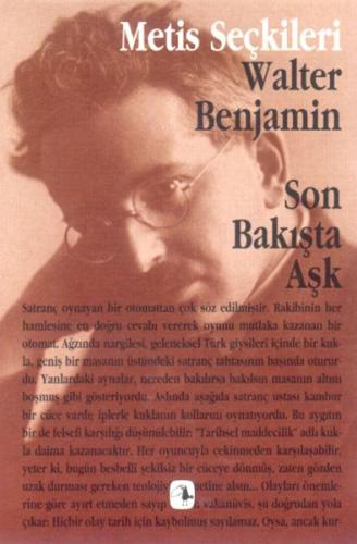 Son Bakışta Aşk %10 indirimli Walter Benjamin