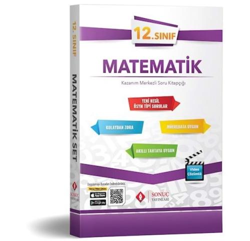 Sonuç 12. Sınıf Matematik Set Kazanım Merkezli Soru Kitapçığı (Yeni) K