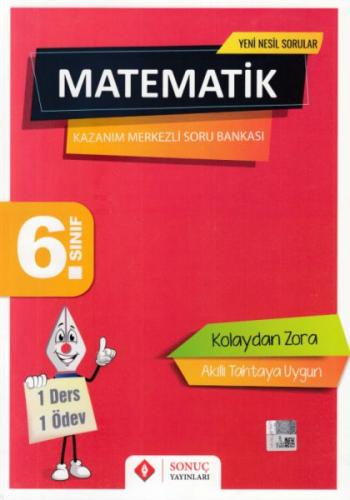 Sonuç 6. Sınıf Matematik Kazanım Merkezli Soru Bankası Seti Kolektif