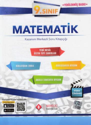 Sonuç 9. Sınıf Matematik Kazanım Merkezli Soru Kitapçığı Kolektıf