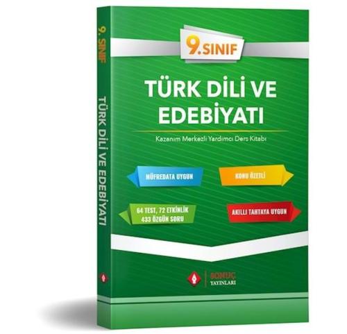 Sonuç 9. Sınıf Türk Dili Edebiyatı Yardımcı Ders Kitabı 2019-2020 (Yen