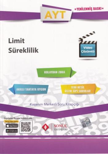 Sonuç AYT Limit ve Süreklilik Yenilenmiş Baskı %30 indirimli