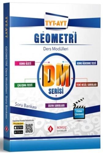 Sonuç TYT AYT Geometri DM Ders Modülleri Soru Bankası %30 indirimli