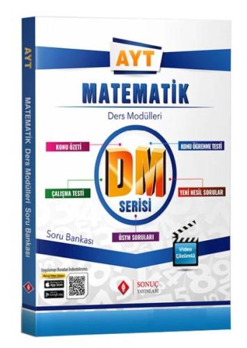 Sonuç YKS AYT Matematik DM Ders Modülleri Soru Bankası %30 indirimli