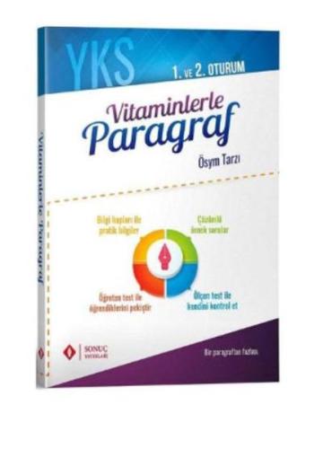 Sonuç YKS Vitaminlerle Paragraf 1. ve 2. Oturum (Yeni) %30 indirimli K