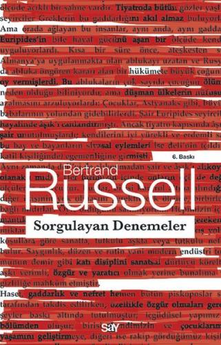 Sorgulayan Denemeler %14 indirimli Bertrand Russell