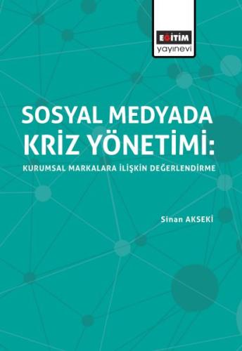 Sosyal Medyada Kriz Yönetimi %3 indirimli Kolektif