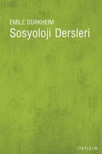 Sosyoloji Dersleri %10 indirimli Emile Durkheim