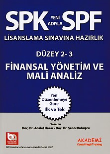 SPK-SPF Finansal Yönetim ve Mali Analiz Şenol Babuşcu