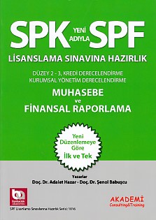 SPK-SPF Muhasebe ve Finansal Raporlama Adalet Hazar