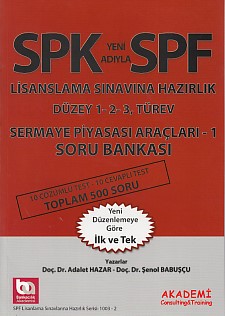 SPK-SPF Sermaye Piyasası Araçları 1 Soru Bankası Şenol Babuşcu