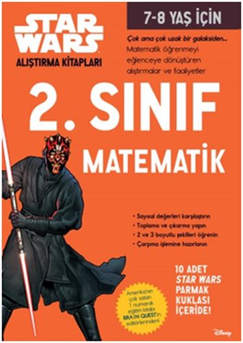 Starwars Alıştırma Kitapları 2. Sınıf Matematik (7-8 Yaş) Kolektif