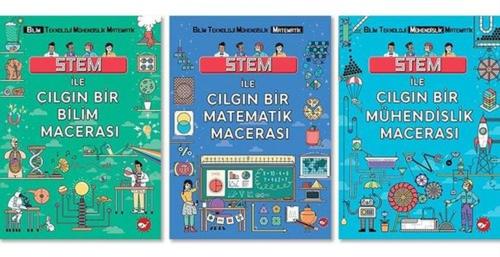 Stem ile Çılgın Maceralar Seti (3 Kitap Takım) %23 indirimli Colin Stu