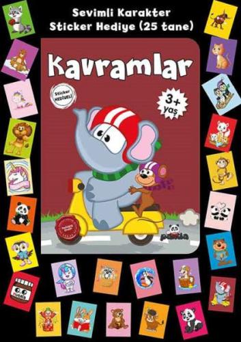 Stickerlı 3+ Yaş Kavramlar %22 indirimli Pedagog Afife Çoruk