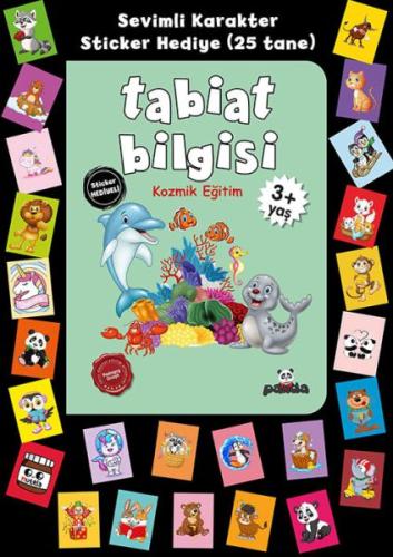 Stickerlı 3+ Yaş Tabiat Bilgisi (Kozmik Eğitim) %22 indirimli Pedagog 