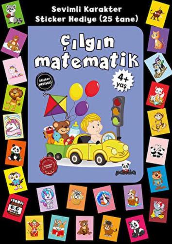 Stickerlı 4+ Yaş Çılgın Matematik %22 indirimli Pedagog Afife Çoruk