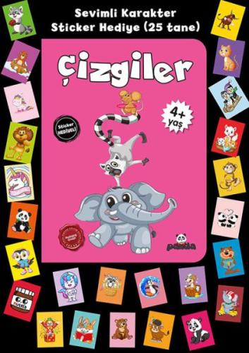 Stickerlı 4+ Yaş Çizgiler %22 indirimli Kolektif