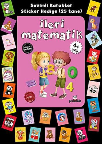 Stickerlı 4+ Yaş İleri Matematik %22 indirimli Gülizar Çilliyüz Çetink