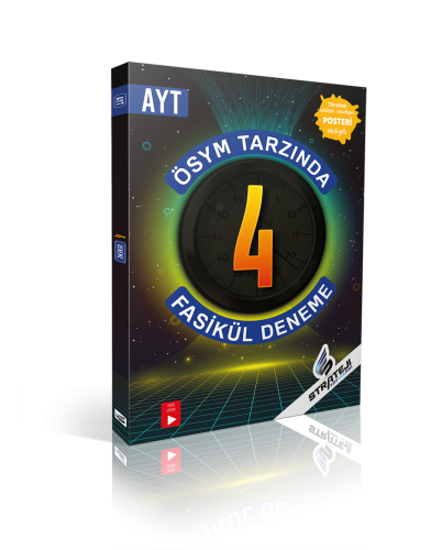 STRATEJİ AYT 4 FASİKÜL DENEME VİDEO ÇÖZÜMLÜ Kolektif