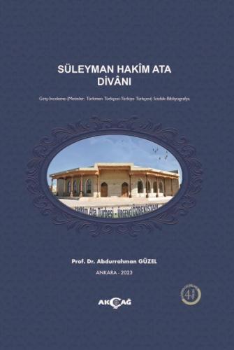 Süleyman Hakim Ata Divanı %15 indirimli Prof.Dr. Abdurrahman Güzel