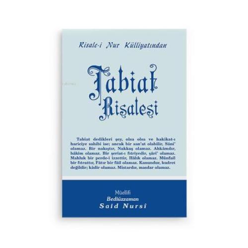 Tabiat Risalesi %17 indirimli Bediüzzaman Said Nursi