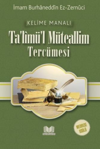 Talimül Müteallim Medrese Usulü Kelime Manalı %10 indirimli Burhaneddi