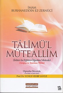 Talimü'l Müteallim Yunus Vehbi Yavuz