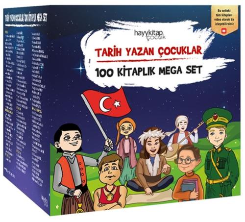 Tarih Yazan Çocuklar - 100 Kitaplık Mega Set Ayşe Hale