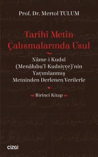 Tarihi Metin Çalışmalarında Usul-Birinci Kitap %23 indirimli Mertol Tu