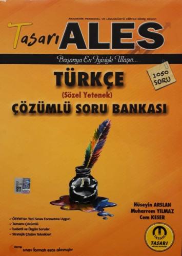 Tasarı 2020 ALES Türkçe Çözümlü Soru Bankası %16 indirimli Hüseyin Ars