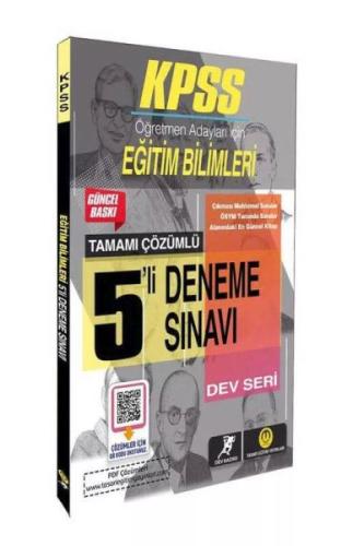 Tasarı 2024 KPSS Dev Kadro - Eğitim Bilimleri 5 Deneme %16 indirimli