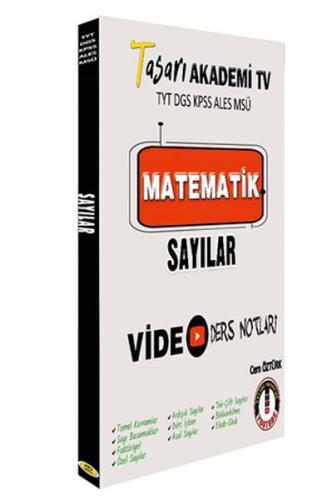 Tasarı DGS-ALES TYT Matematik Sayılar Video Ders Notları %16 indirimli