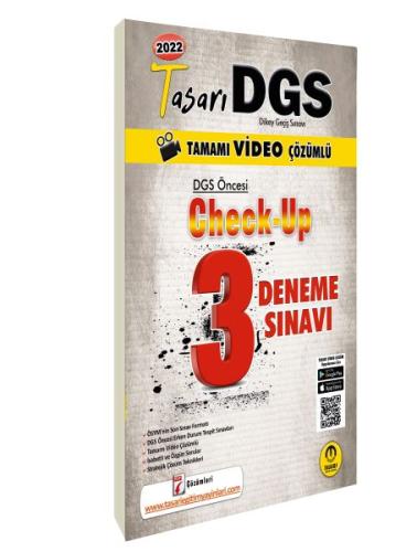 Tasarı DGS Öncesi Check Up Video Çözümlü 3 Deneme Kolektıf