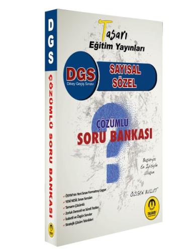 Tasarı DGS Sayısal-Sözel Yetenek Çözümlü Soru Bankası Cem Keşer