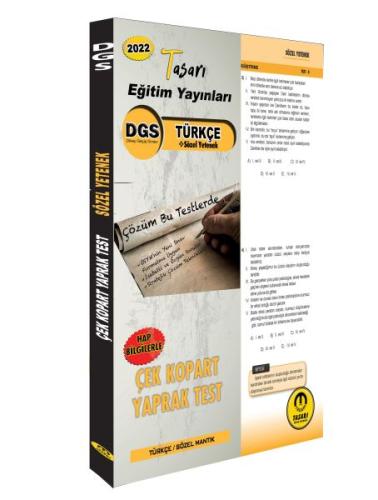 Tasarı DGS Yetenek Yaprak Test Özğen Bulut