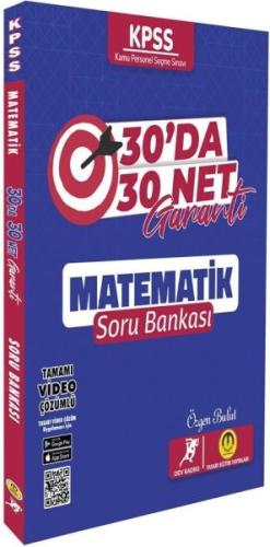 Tasarı Yayınları KPSS Matematik 30 da 30 Net Garanti Soru Bankası %16 