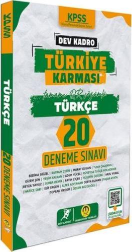 Tasarı Yayınları KPSS Türkiye Karması Türkçe 20 Deneme %16 indirimli K