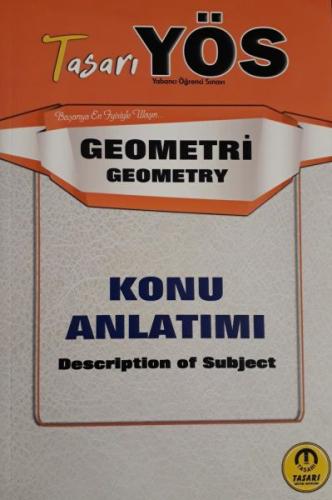 Tasarı YÖS Geometri Konu Anlatım (Yeni) Kolektif