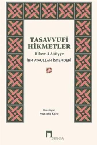 Tasavvufi Hikmetler Hikem-i Ataiyye %10 indirimli Ataullah İskenderi