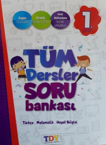 TDY Yayınları 1. Sınıf Tüm Dersler Soru Bankası (Yeni) %20 indirimli M