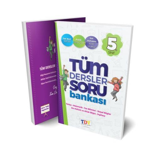 TDY Yayınları 5.Sınıf Tüm Dersler Soru Bankası (Yeni) Kolektif