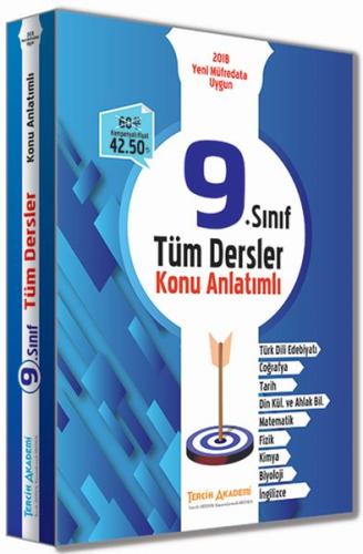 Tercih Akademi 9. Sınıf Tüm Dersler Konu Anlatımlı Kolektif