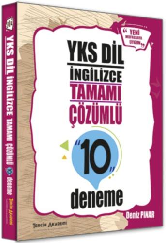 Tercih Akademi YKS Dil İngilizce Tamamı Çözümlü 10 Deneme Deniz Pınar