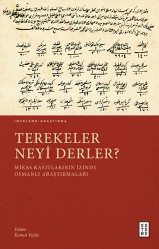 Terekeler Neyi Derler? %17 indirimli Ed. Kenan Yıldız