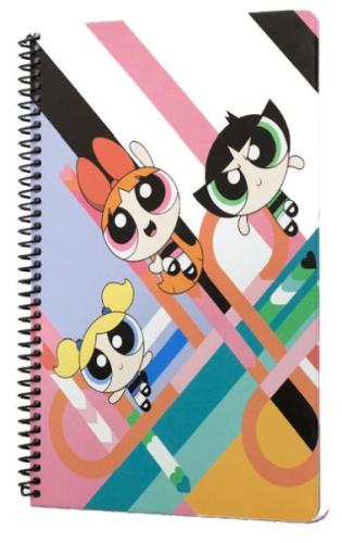 The Powerpuff Girls Spiralli Defter Pembe