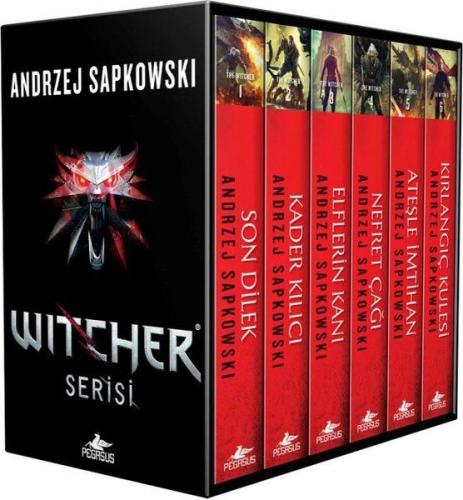 The Witcher Serisi 6 Kitap Takım - Kutulu Özel Set %15 indirimli Andrz