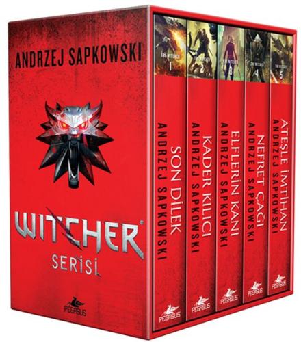 The Witcher Serisi Kutulu Özel Set (5 Kitap) %15 indirimli Andrzej Sap