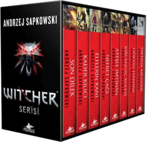 The Witcher Serisi Kutulu Özel Set (8 Kitap) %15 indirimli Andrzej Sap