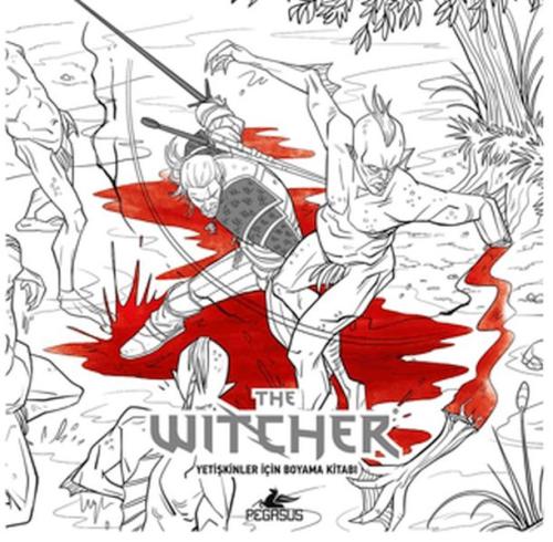 The Witcher: Yetişkinler İçin Boyama Kitabı %15 indirimli CD Projekt R